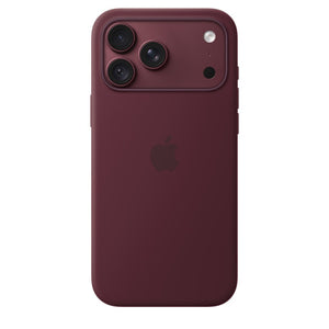 Custodia MagSafe in silicone per iPhone 18 Pro Max - Borgogna