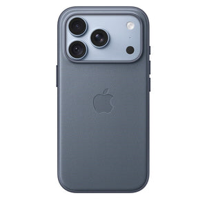 Custodia MagSafe in tessuto TechWoven per iPhone 18 Pro - Blu chambray