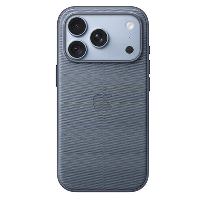 Custodia MagSafe in tessuto TechWoven per iPhone 18 Pro - Blu chambray