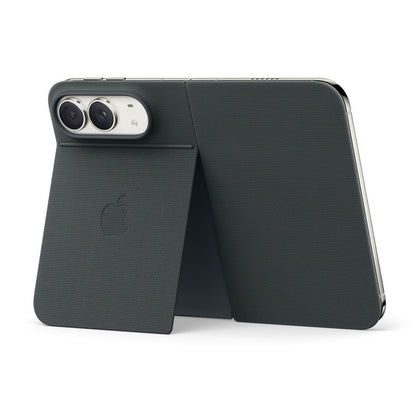 Custodia Folio per iPhone Duo con supporto - Blu marino