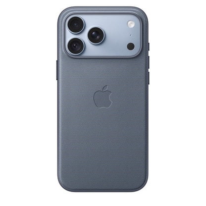 Custodia MagSafe in tessuto TechWoven per iPhone 18 Pro Max - Blu chambray