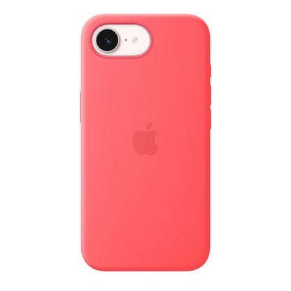 Custodia MagSafe in silicone per iPhone 17e - Rosa guava