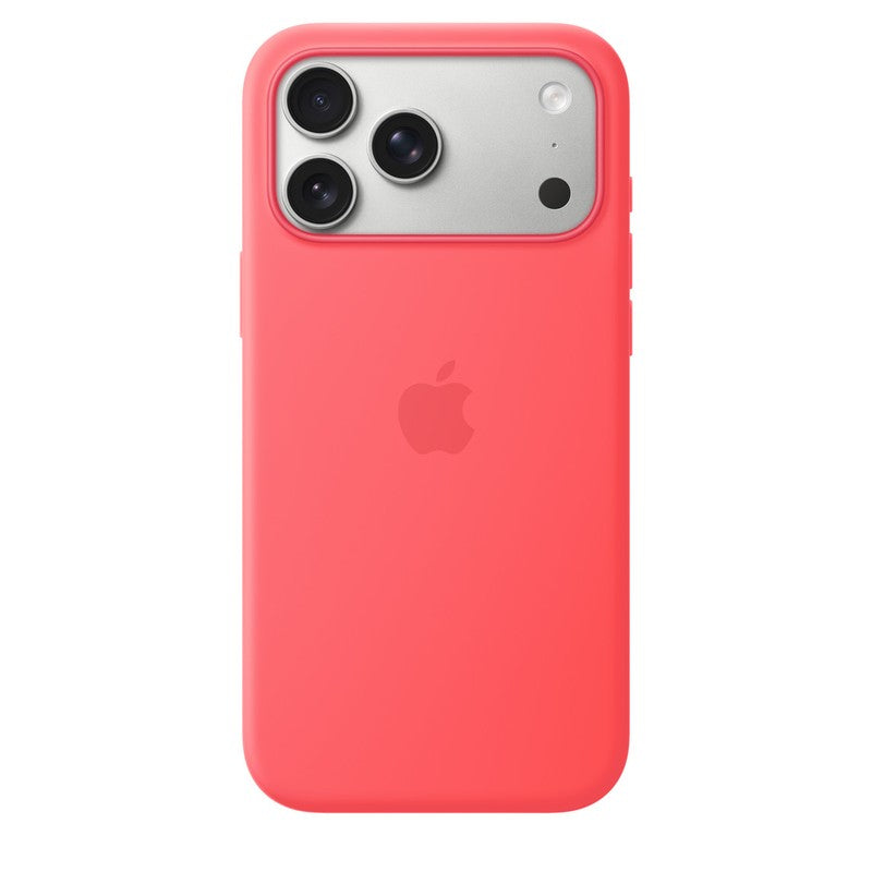 Custodia MagSafe in silicone per iPhone 17 Pro Max - Rosa guava
