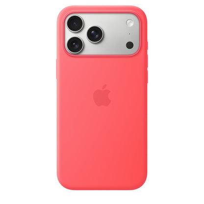 Custodia MagSafe in silicone per iPhone 17 Pro Max - Rosa guava