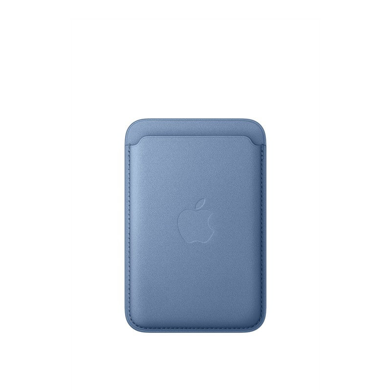 Portafoglio MagSafe in tessuto FineWoven per iPhone - Azzurro selvatico