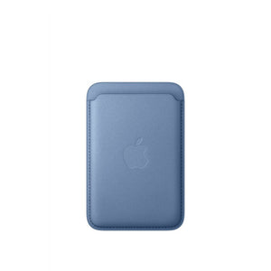 Portafoglio MagSafe in tessuto FineWoven per iPhone - Azzurro selvatico