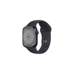 Apple Watch Series 8 GPS + Cellular 41mm - Cassa in alluminio mezzanotte con cinturino Sport mezzanotte