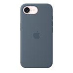 Custodia MagSafe in silicone per iPhone 17e - Blu salmastro