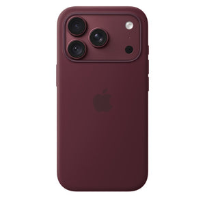 Custodia MagSafe in silicone per iPhone 18 Pro - Borgogna