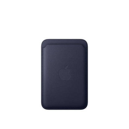 Portafoglio MagSafe in tessuto FineWoven per iPhone - Blu navy