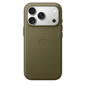 Custodia MagSafe in tessuto TechWoven per iPhone 18 Pro - Oliva