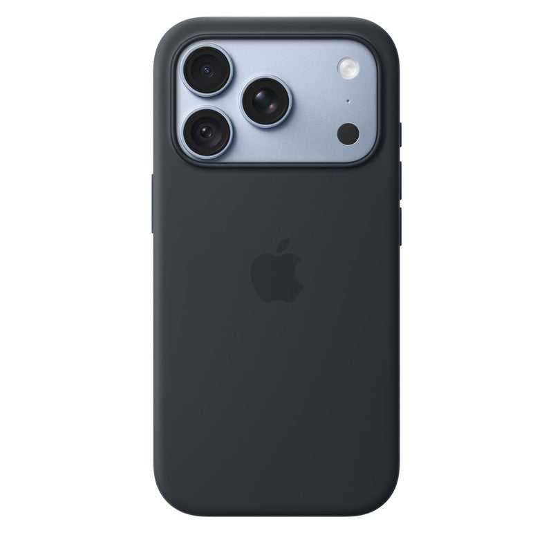 Custodia MagSafe in silicone per iPhone 18 Pro - Blu marino