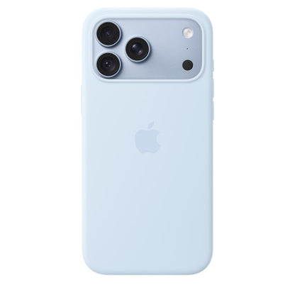 Custodia MagSafe in silicone per iPhone 18 Pro Max - Celeste vivace
