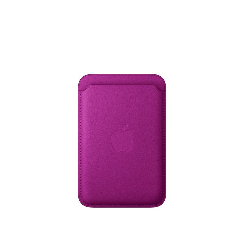 Portafoglio MagSafe in tessuto FineWoven per iPhone - Magenta