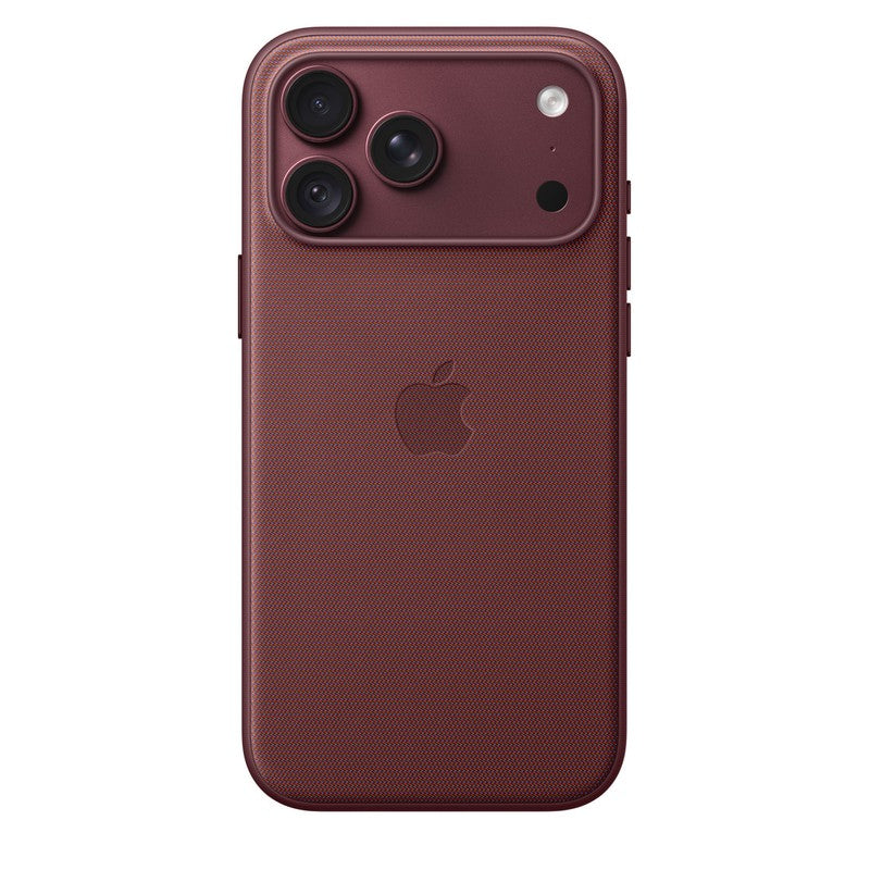 Custodia MagSafe in tessuto TechWoven per iPhone 18 Pro Max - Borgogna
