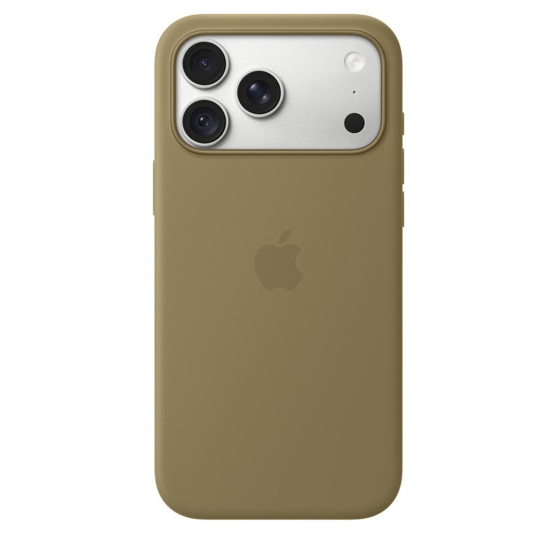 Custodia MagSafe in silicone per iPhone 18 Pro Max - Oliva