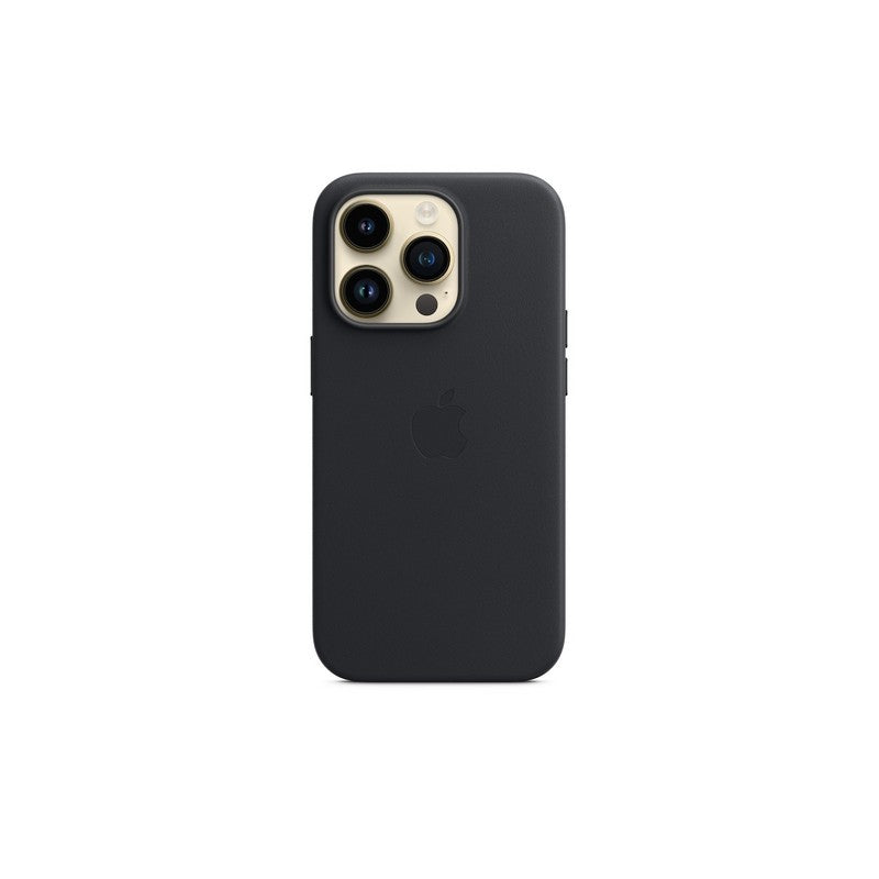 Custodia MagSafe in pelle per iPhone 14 Pro - Mezzanotte