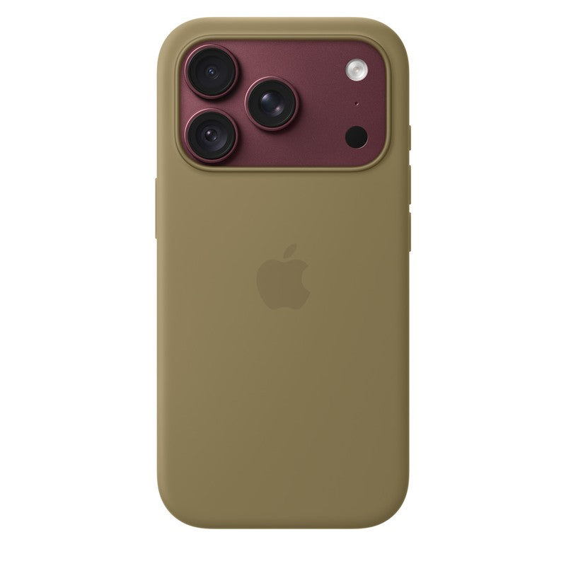 Custodia MagSafe in silicone per iPhone 18 Pro - Oliva