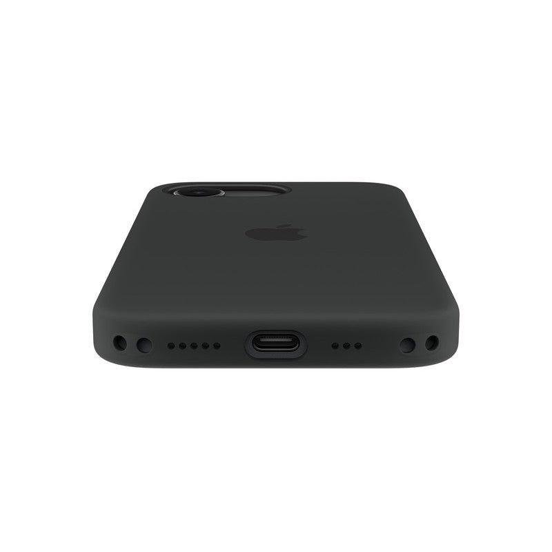 Custodia MagSafe in silicone per iPhone 17e - Blu salmastro