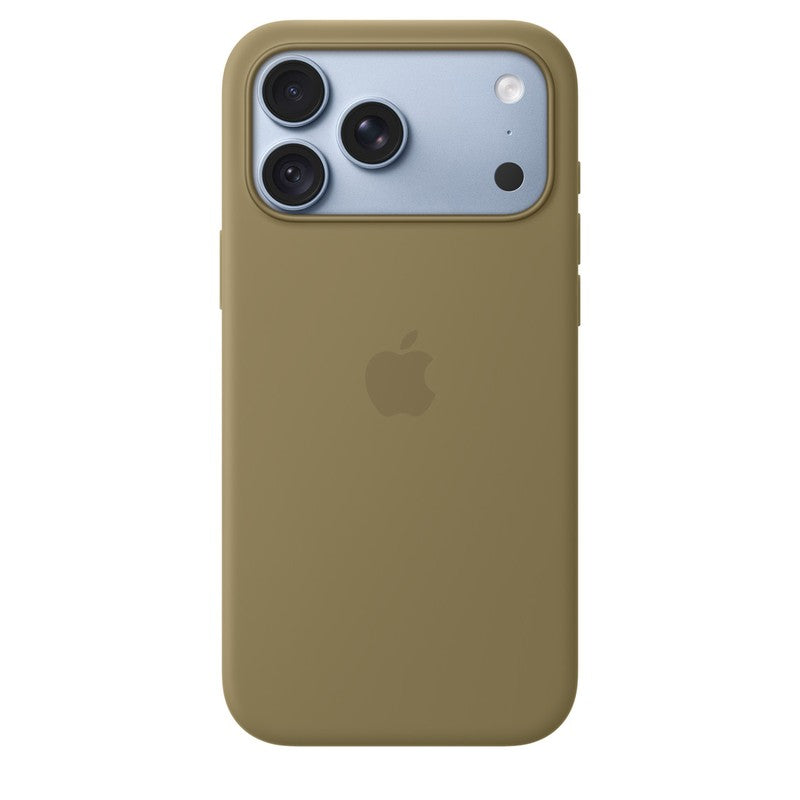 Custodia MagSafe in silicone per iPhone 18 Pro Max - Oliva