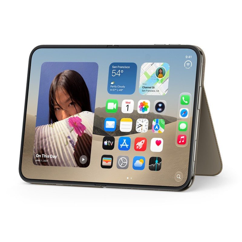 Custodia Folio per iPhone Duo con supporto - Talpa
