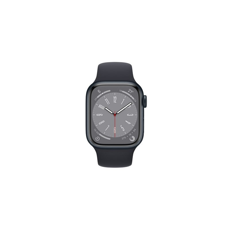 Apple Watch Series 8 GPS + Cellular 41mm - Cassa in alluminio mezzanotte con cinturino Sport mezzanotte
