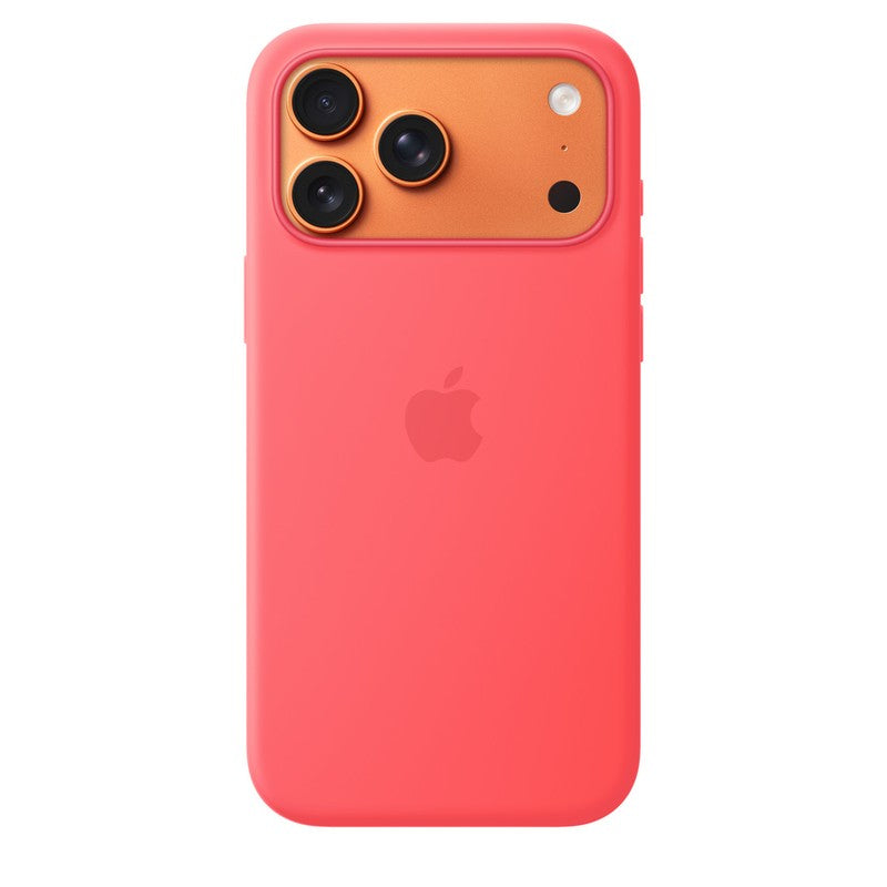 Custodia MagSafe in silicone per iPhone 17 Pro Max - Rosa guava