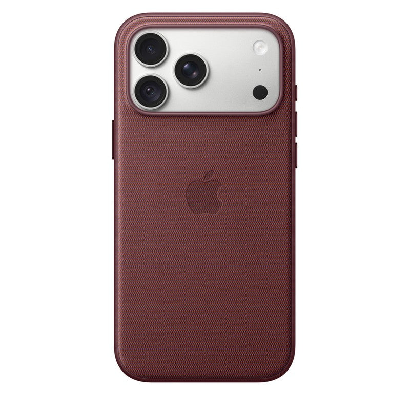 Custodia MagSafe in tessuto TechWoven per iPhone 18 Pro Max - Borgogna