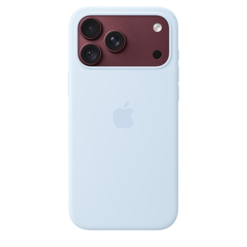 Custodia MagSafe in silicone per iPhone 18 Pro Max - Celeste vivace