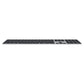 Magic Keyboard con Touch ID e tastierino numerico per Mac con chip Apple (USB-C) - Italiano - Tasti neri