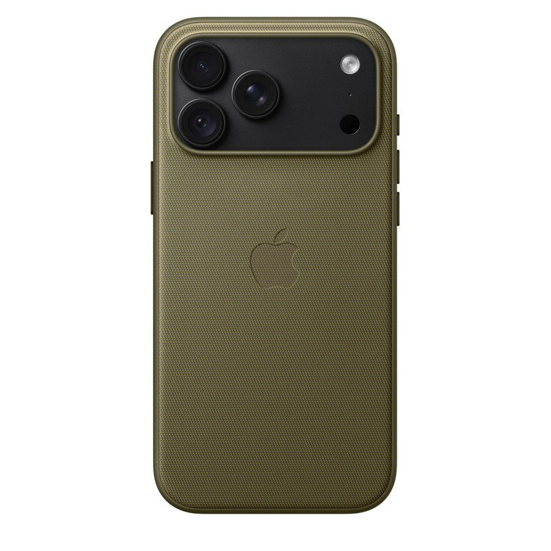 Custodia MagSafe in tessuto TechWoven per iPhone 18 Pro Max - Oliva