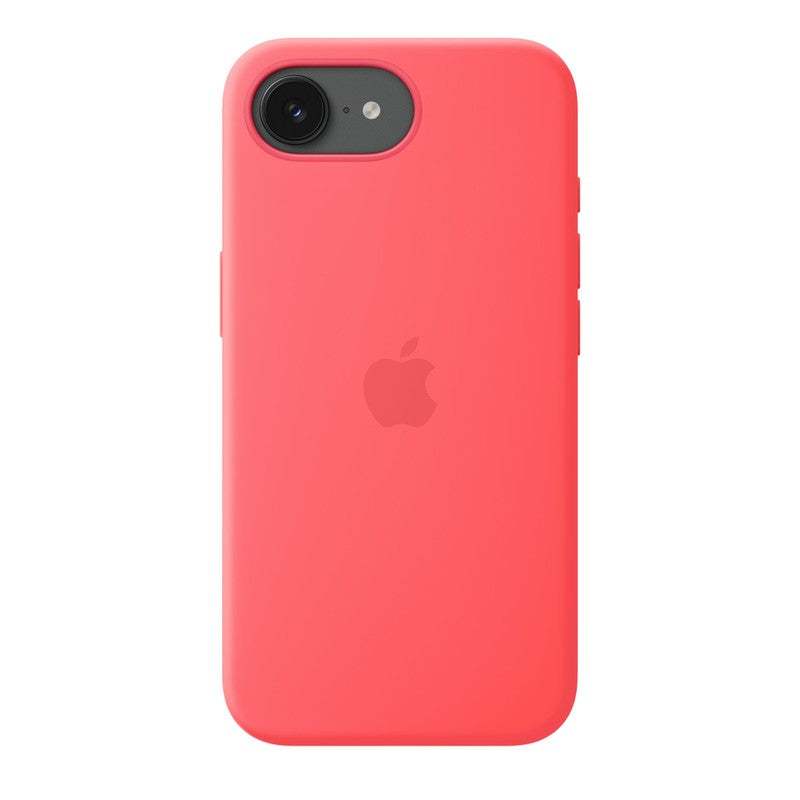 Custodia MagSafe in silicone per iPhone 17e - Rosa guava