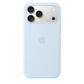 Custodia MagSafe in silicone per iPhone 18 Pro Max - Celeste vivace