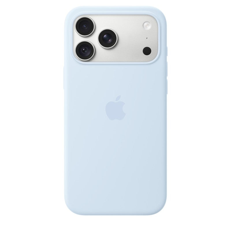 Custodia MagSafe in silicone per iPhone 18 Pro Max - Celeste vivace