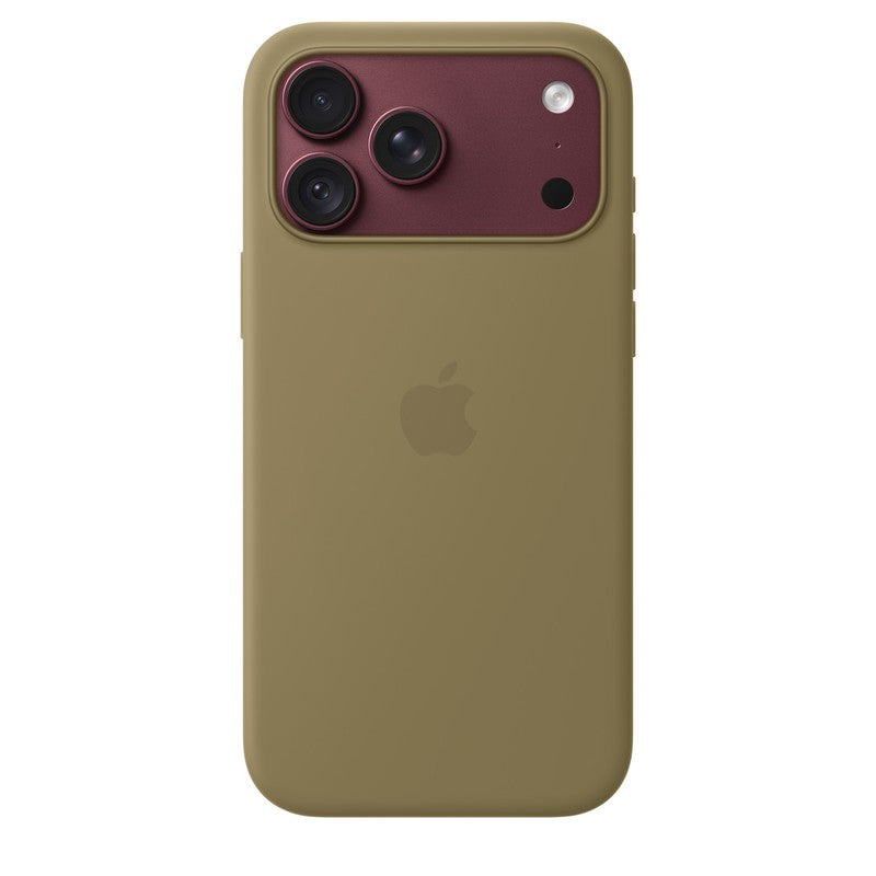 Custodia MagSafe in silicone per iPhone 18 Pro Max - Oliva