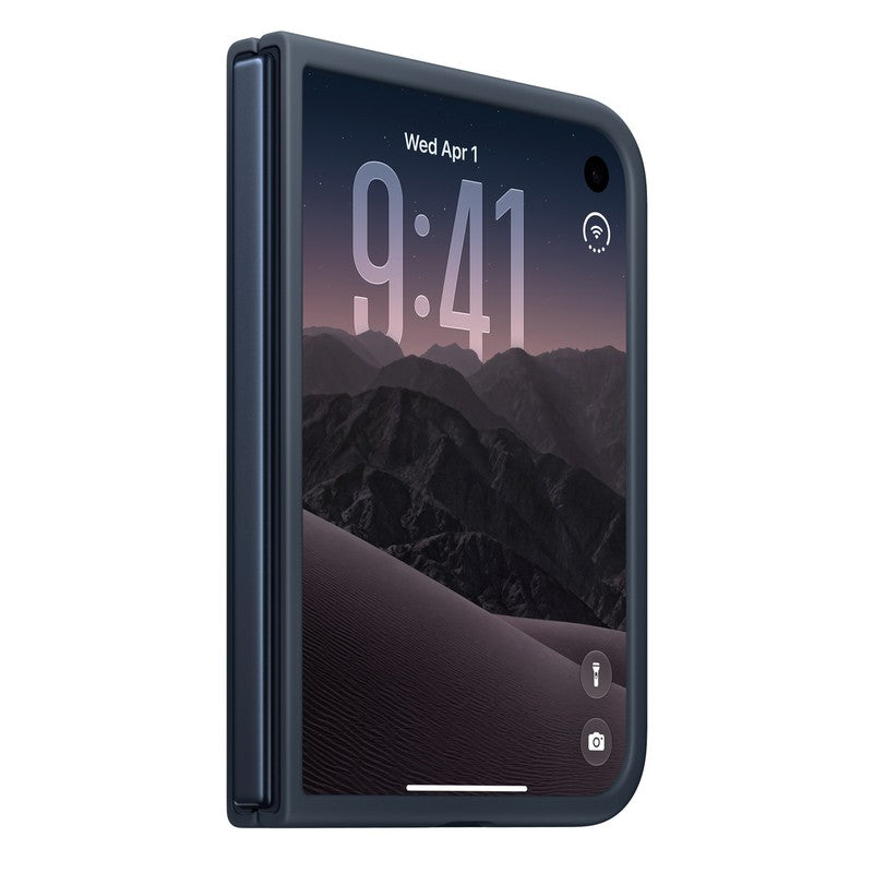 Custodia per iPhone Duo - Blu marino
