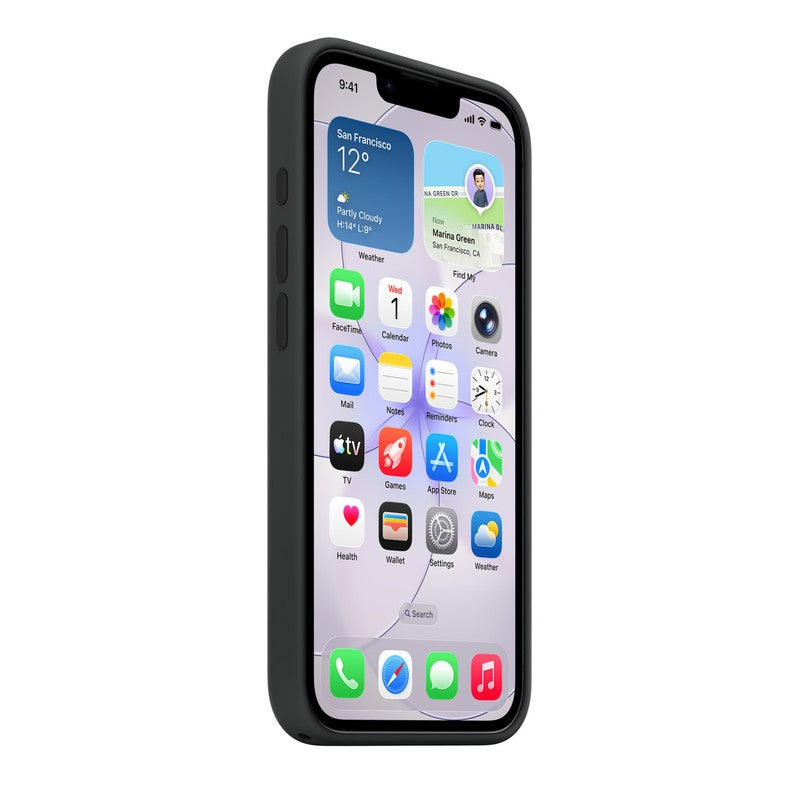 Custodia MagSafe in silicone per iPhone 17e - Nero