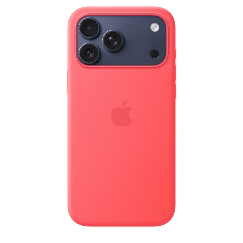 Custodia MagSafe in silicone per iPhone 17 Pro Max - Rosa guava