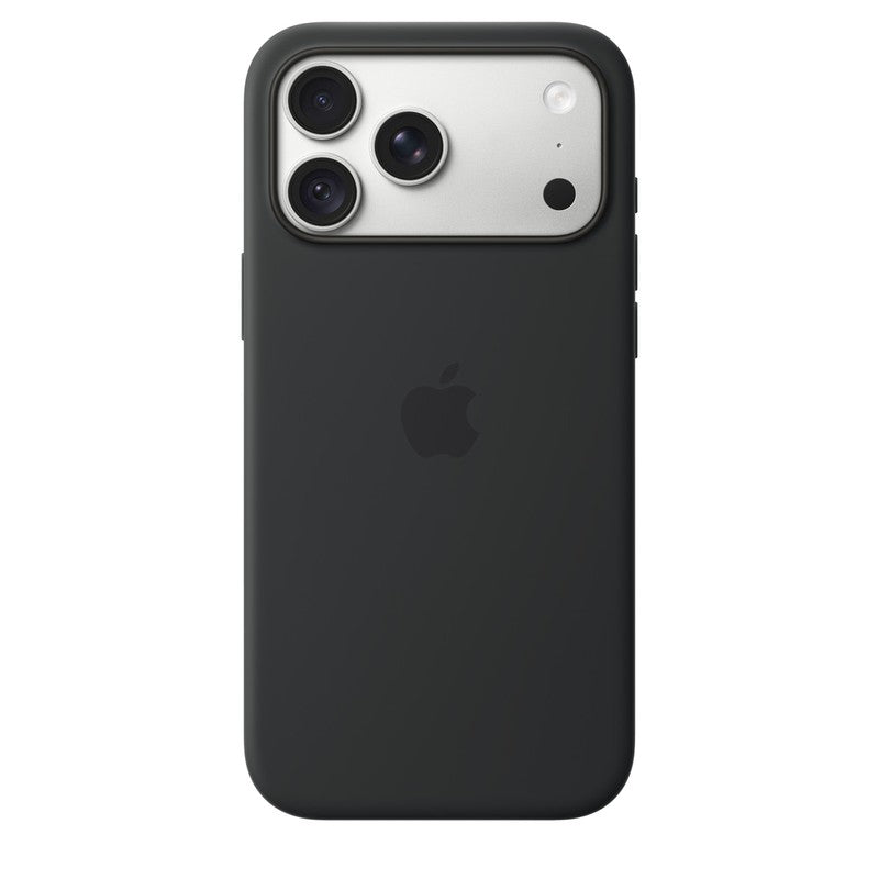 Custodia MagSafe in silicone per iPhone 18 Pro Max - Nero