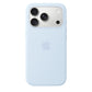 Custodia MagSafe in silicone per iPhone 18 Pro - Celeste vivace