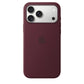 Custodia MagSafe in silicone per iPhone 18 Pro Max - Borgogna