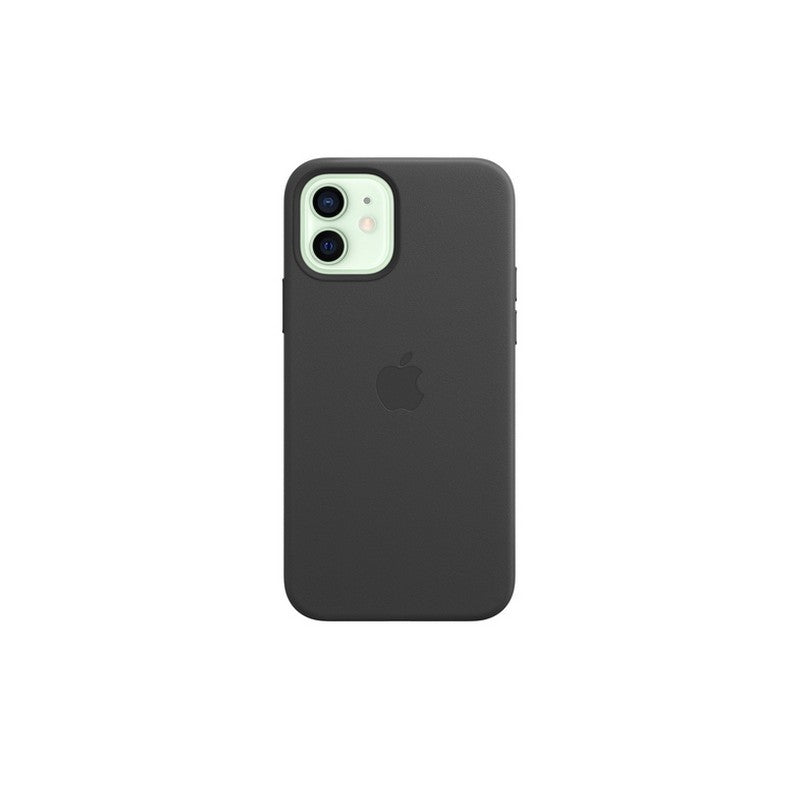 Custodia MagSafe in pelle per iPhone 12 / 12 Pro - Nero
