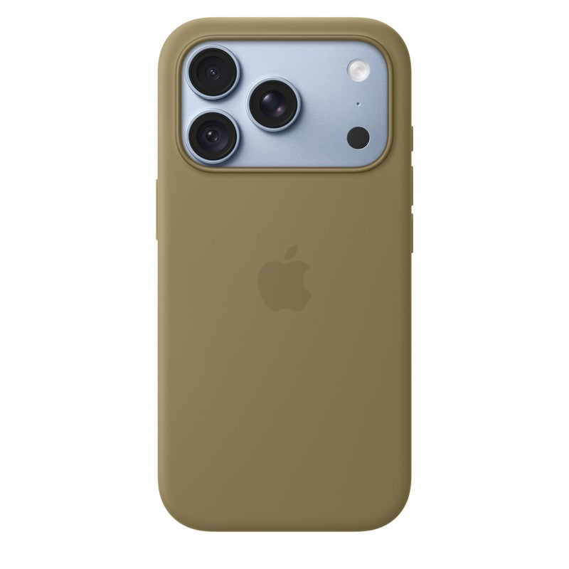 Custodia MagSafe in silicone per iPhone 18 Pro - Oliva