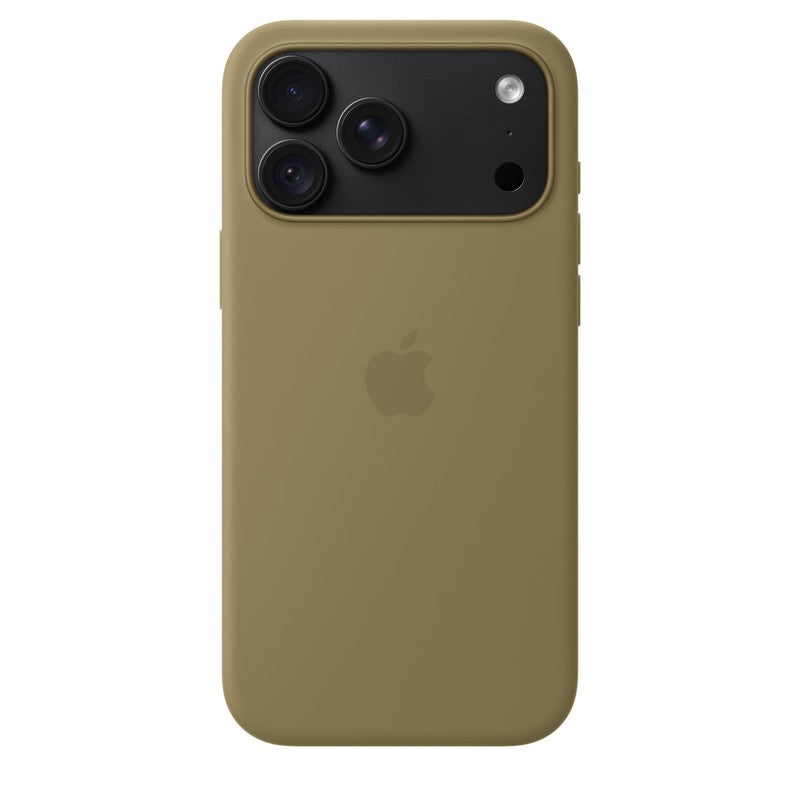 Custodia MagSafe in silicone per iPhone 18 Pro Max - Oliva