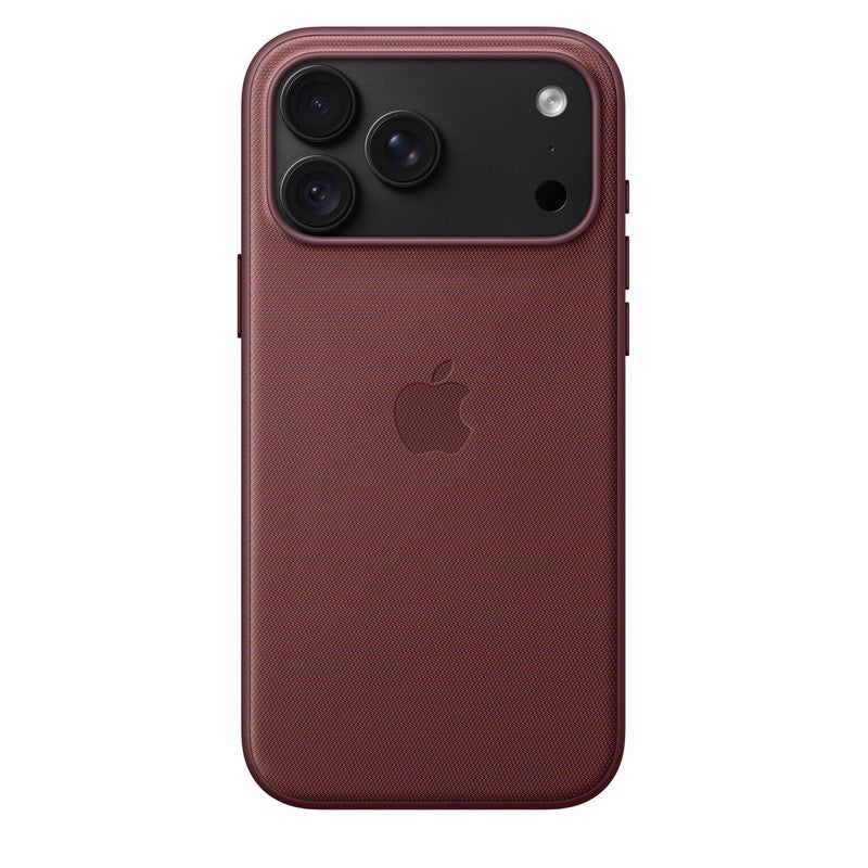 Custodia MagSafe in tessuto TechWoven per iPhone 18 Pro Max - Borgogna