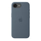 Custodia MagSafe in silicone per iPhone 17e - Blu salmastro