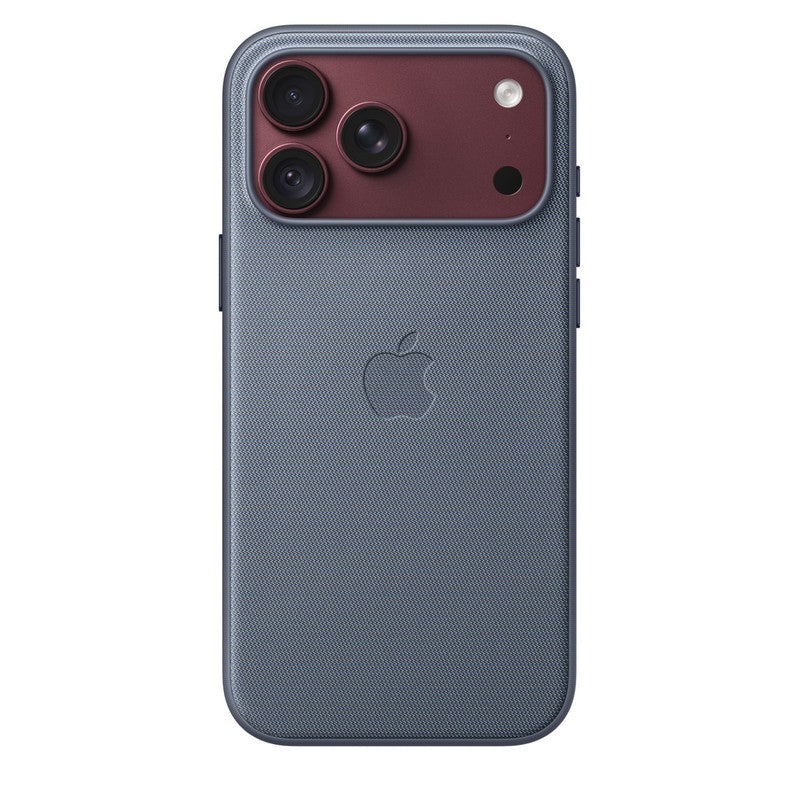 Custodia MagSafe in tessuto TechWoven per iPhone 18 Pro Max - Blu chambray