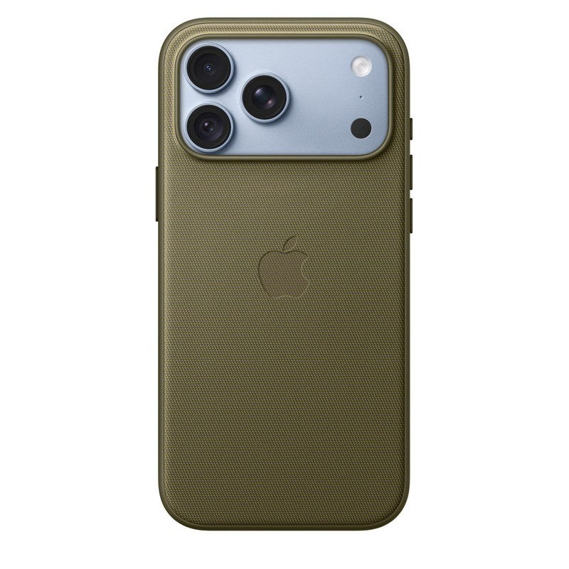 Custodia MagSafe in tessuto TechWoven per iPhone 18 Pro Max - Oliva