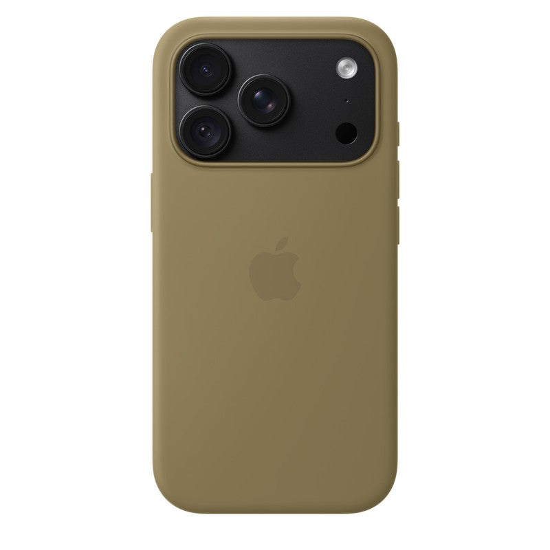 Custodia MagSafe in silicone per iPhone 18 Pro - Oliva