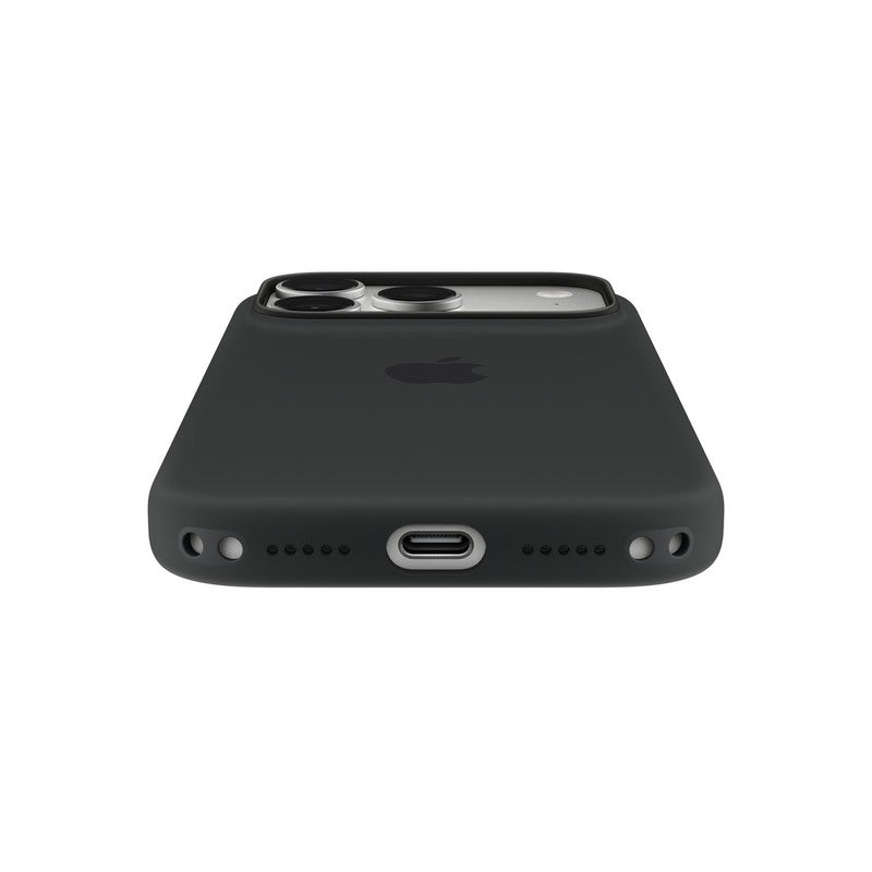 Custodia MagSafe in silicone per iPhone 18 Pro - Nero